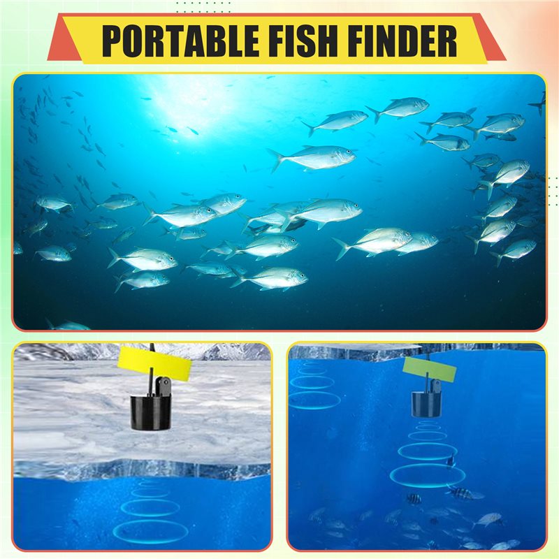 Fishing Depth Finder - جهاز ABKV المحمول لتحديد مواقع الأسماك
