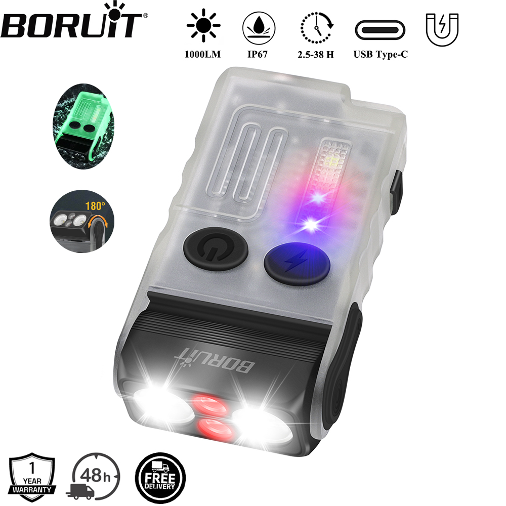 Fishing Light - BORUiT V20 الطنان EDC سلسلة مفاتيح
