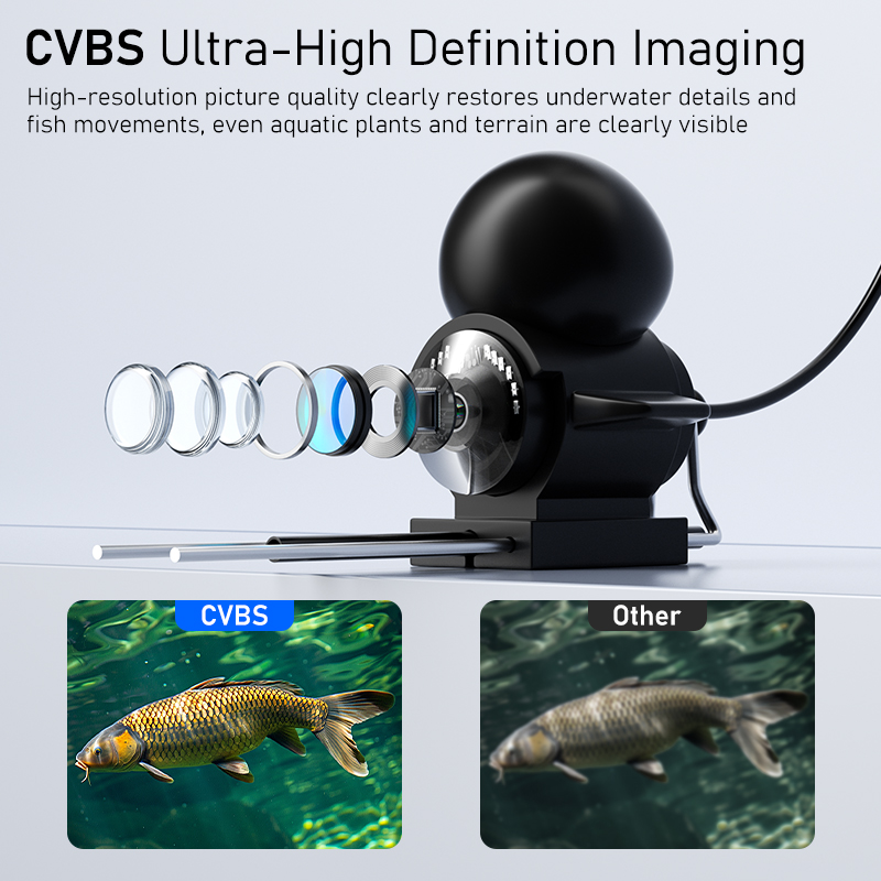 جهاز كشف الأسماك محمول بشاشة L - مراجعة Fishing Depth Finder وسعره