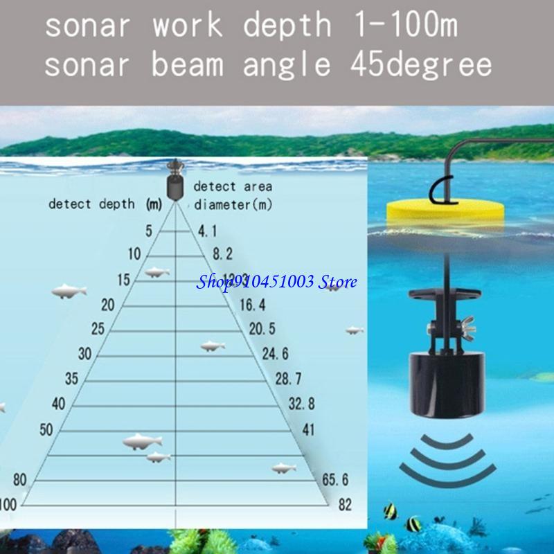 77HC مكتشفات السونار السونار ا - مراجعة Fishing Depth Finder وسعره