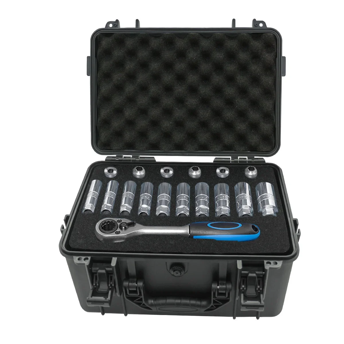 1 صندوق أدوات محمول مع إدخال إ - مراجعة Fish Finder Case وسعره