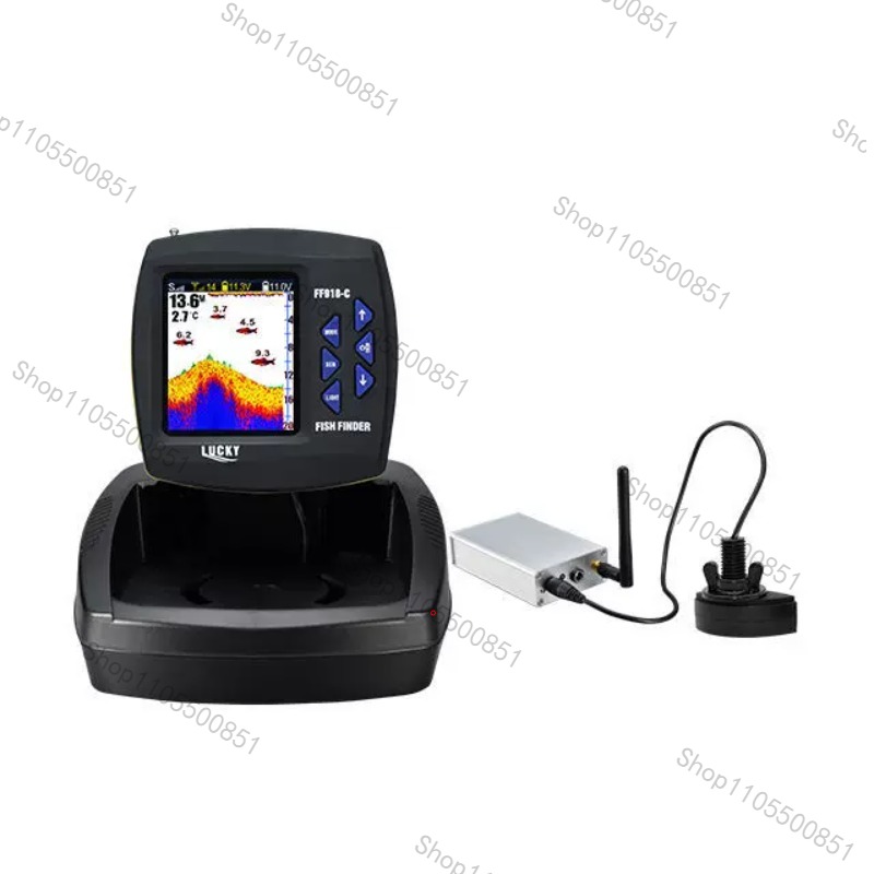 جهاز تحكم عن بعد لقارب الصيد م - مراجعة Fishing Depth Finder وسعره